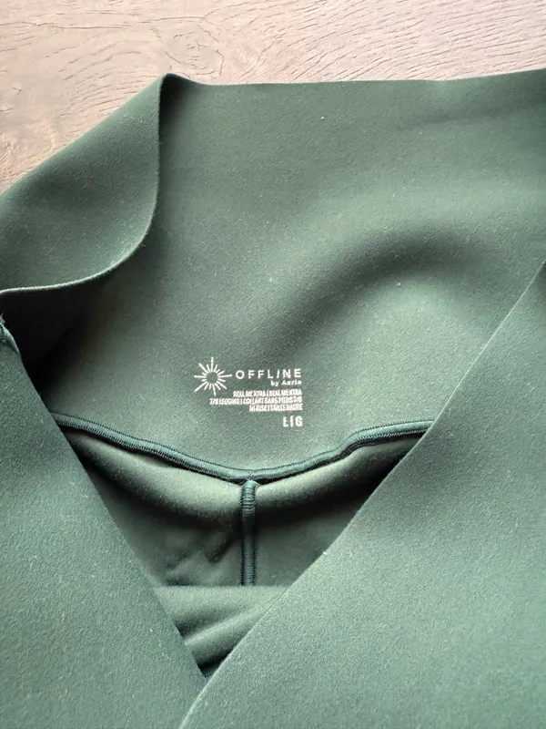 Aerie Leggings - Emerald Green - Image 3