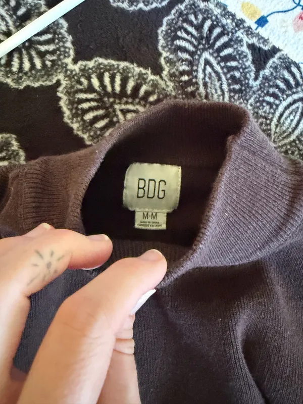 BDG espresso brown turtleneck  - Image 3