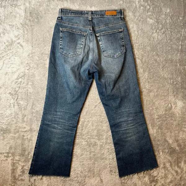 AG Adriano‎ Goldschmied Alexxis Boot Cut High Rise Vintage Fit Jeans Raw Hem 25 - Image 2