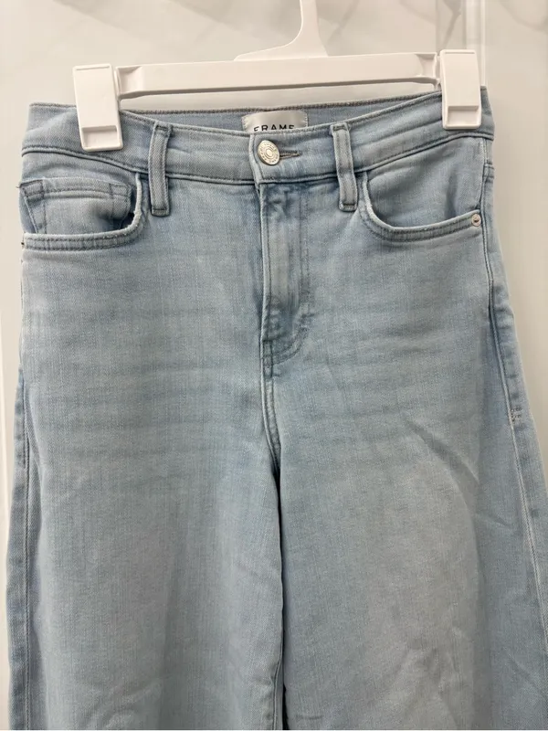 FRAME Le palazzo crop jean wide leg - Image 2