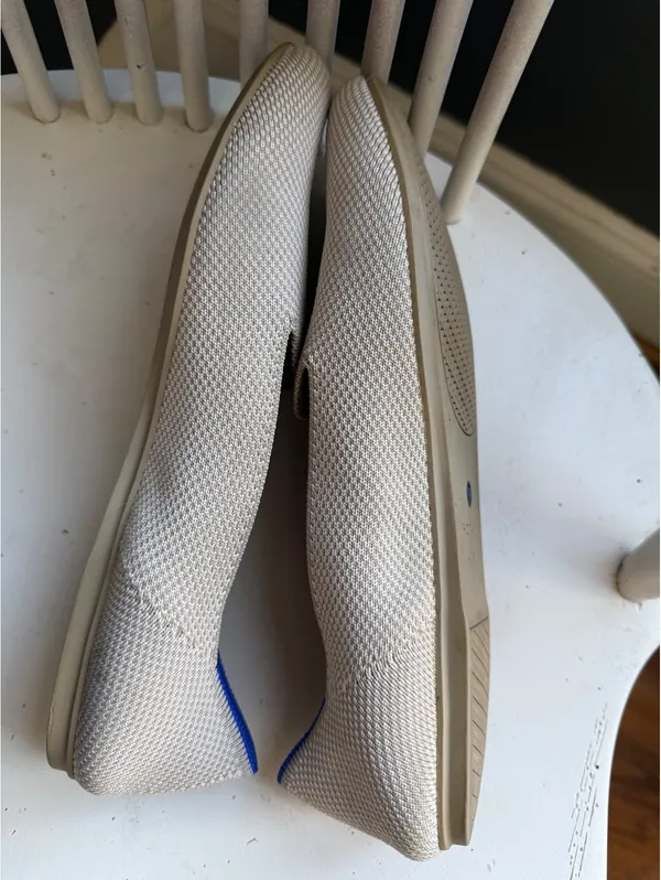 Rothy's Women's Beige Slip-On Flats Size 10 - Image 6