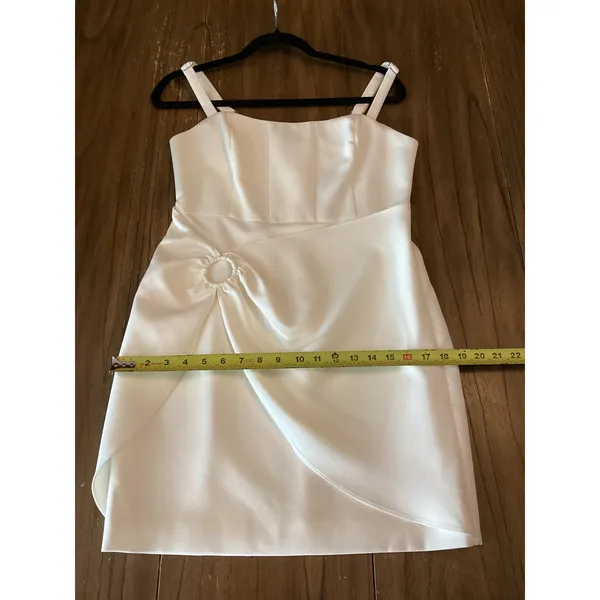 Revolve Likely Elisa Cami Straps form fitting bodice twist design mini dress 8 - Image 9
