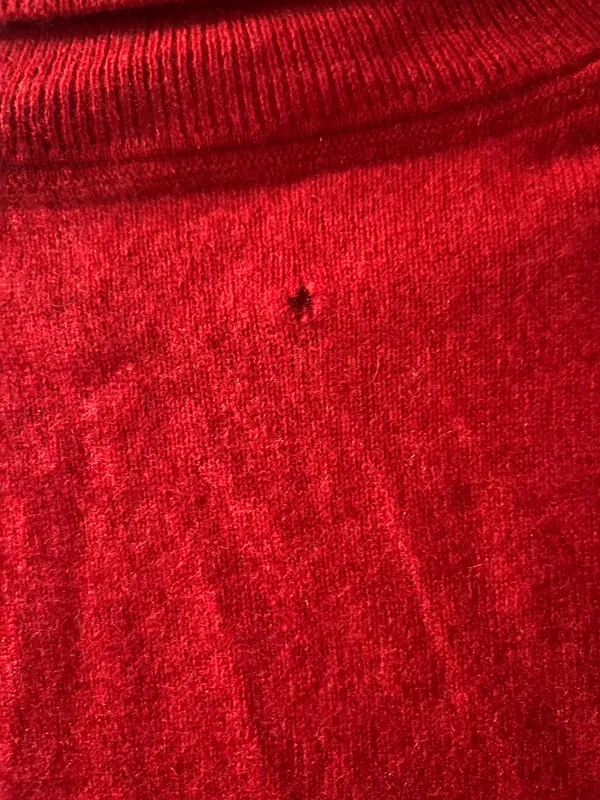 Cashmere Luxury Turtleneck Sweater Red Size XL - Image 6