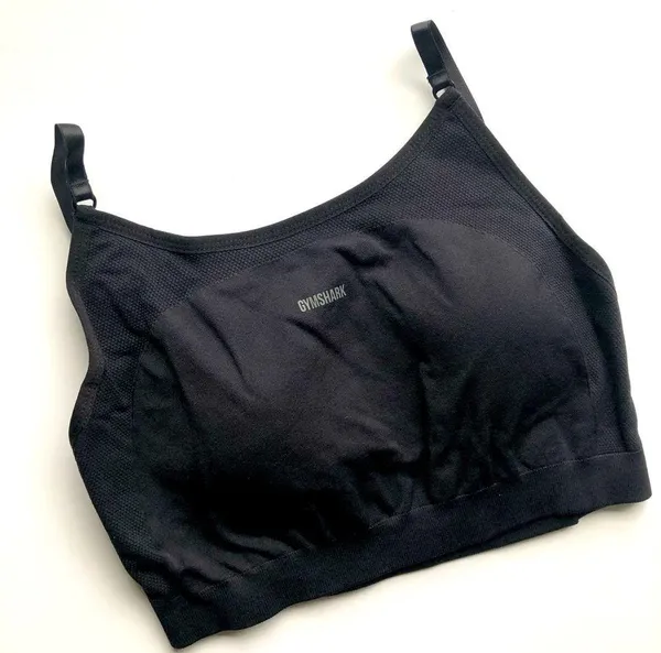 Gymshark S/S Flex Seamless Cycling Shorts & Flex Seamless Strappy Sports Bra Set - Image 5