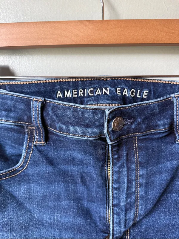 American Eagle Super High-Rise Jegging Jeans Women’s Size 10 Dark Wash - Image 3