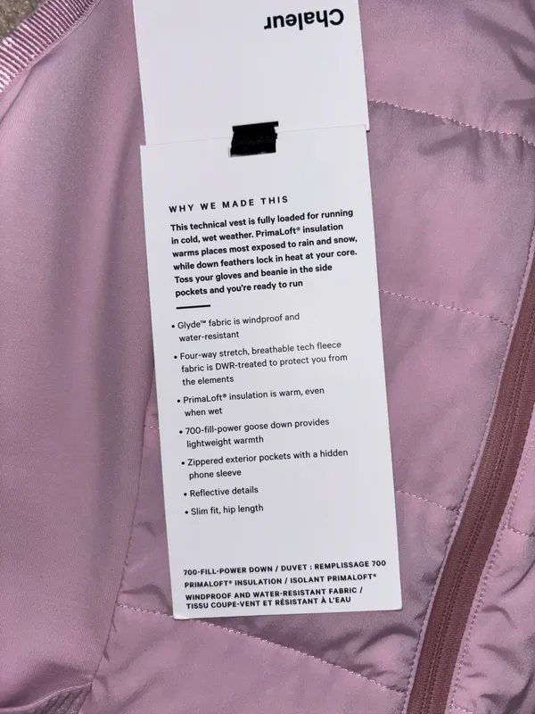 Lululemon Down For It All Vest - Image 9