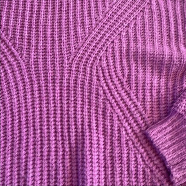 A New Days Size Medium Purple Crewneck Pullover Sweater - Image 3