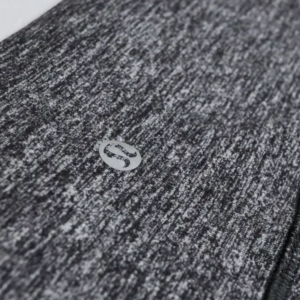 Lululemon Wunder Under Leggings Womens 8 Gray Heathered Space Dye High Rise Crop - Image 11