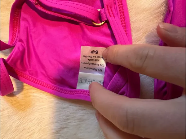 NWOT L*Space Gemma bikini set fuschia small - Image 5