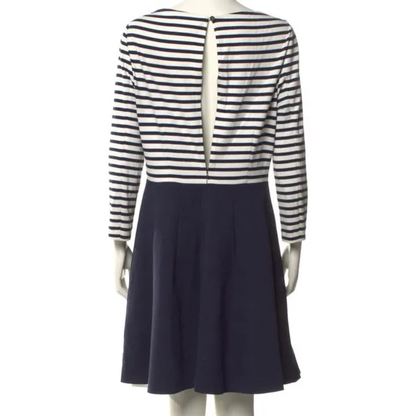 Kate Spade Navy and White Striped Dress - Image 2