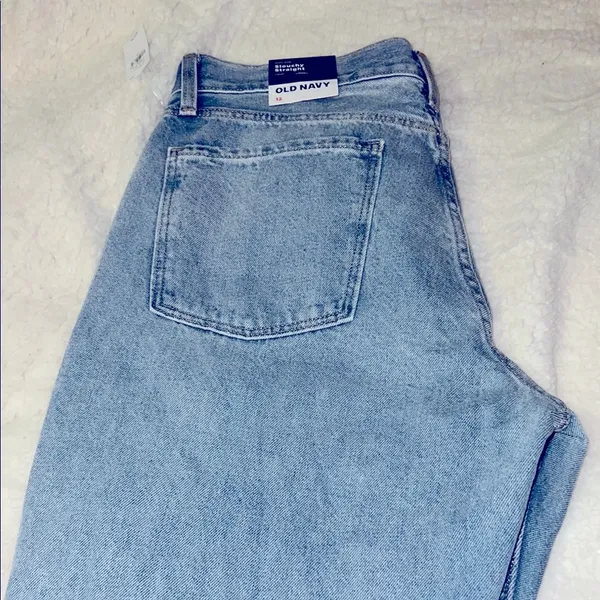 Old Navy High Rise Blue Crop Jeans Classic Style‎ - Image 12