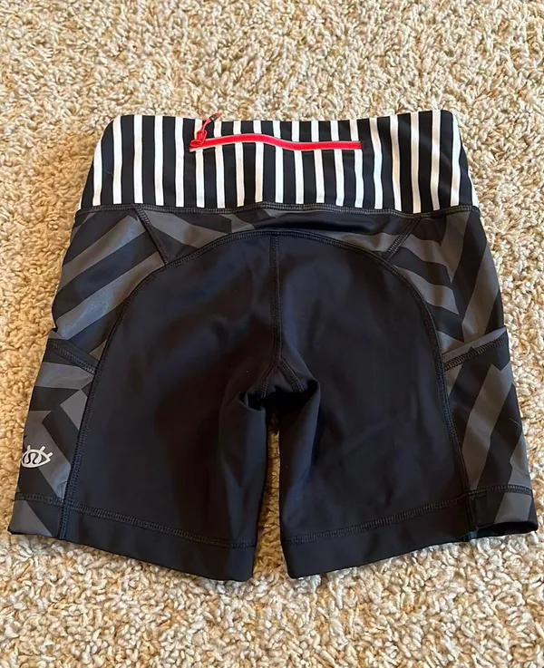 Lululemon Limited Edition Seawheeze Biker Shorts 5 Inches - Image 2