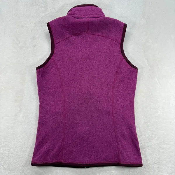Patagonia Better Sweater‎ Fleece Vest Full Zip Sleeveless Outdoor Purple XS - Image 7
