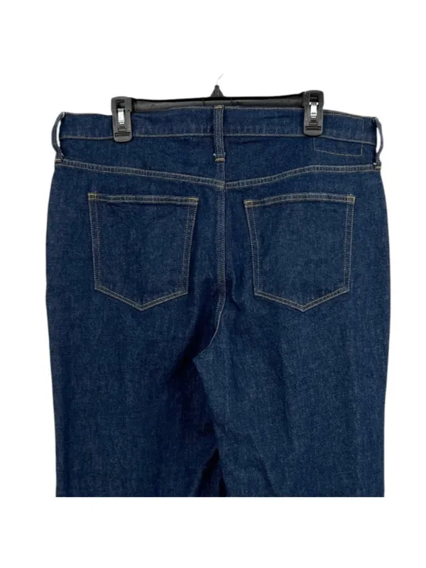 J.Crew Womens Slim-Wide High-Rise Semi-Stretch Denim Jeans Size 32 - Image 4