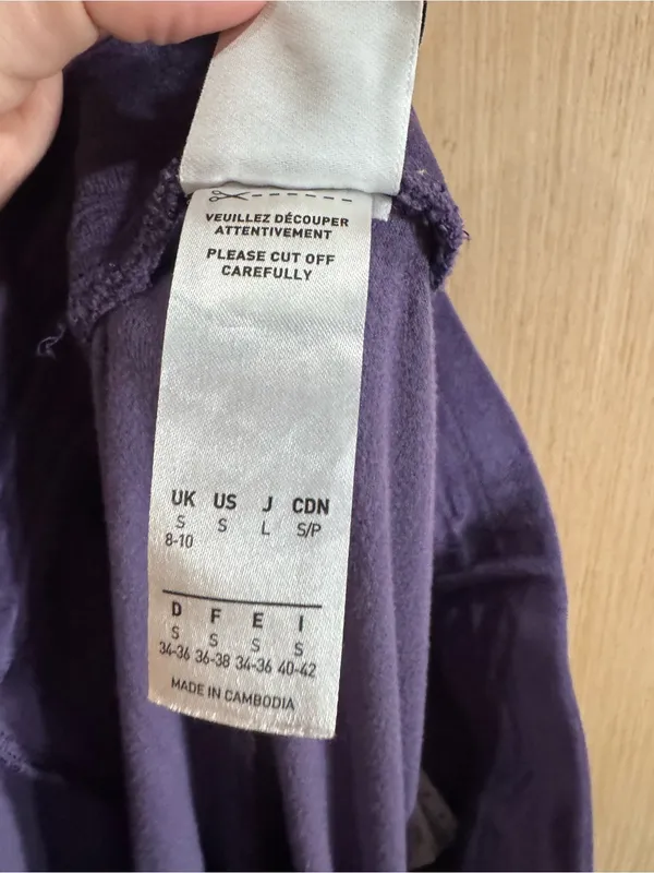 Women adidas Purple Velour Flared Sweats Size Small - Image 5