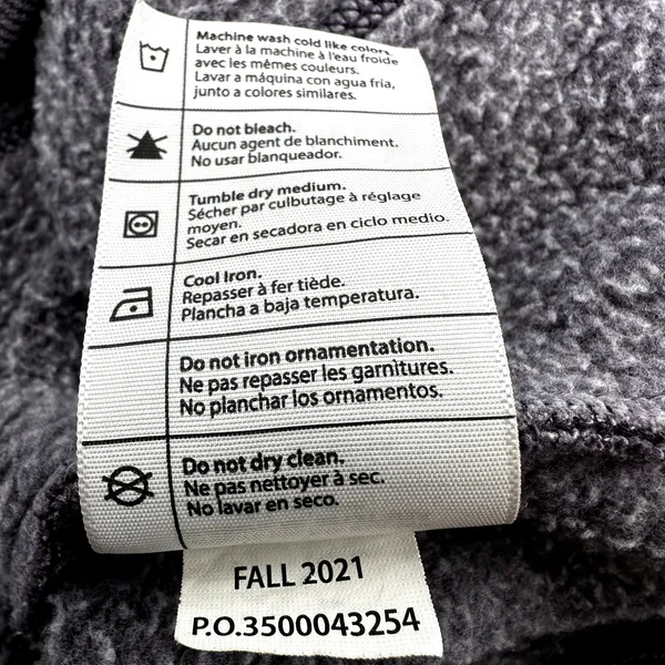 Carhartt Hoodie Relaxed Fit Heavyweight Sweatshirt Spellout Blackberry Purple S - Image 5