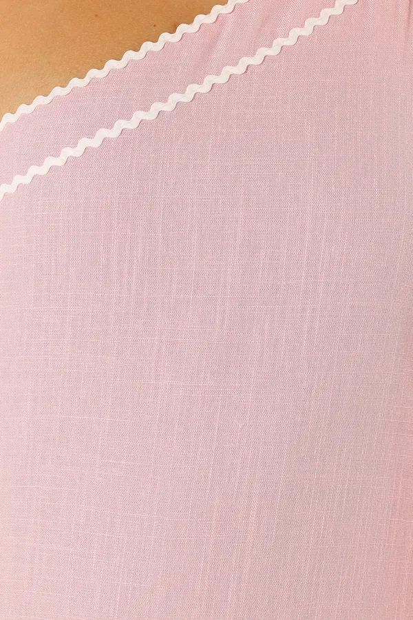 Petal & Pup Maxi Dress Pink - Image 3