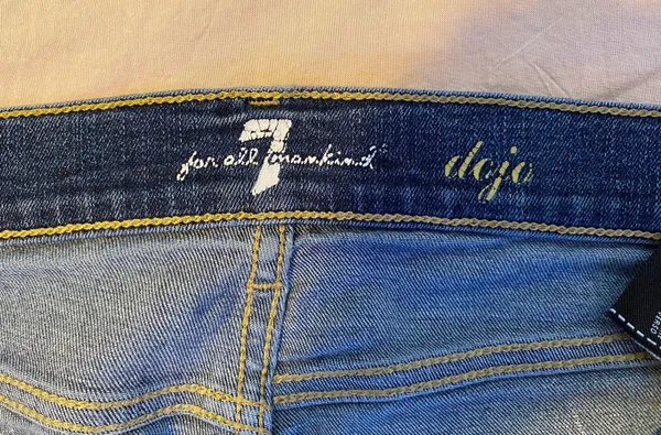 7 For All Mankind Dojo Wide Leg Jeans - Image 10
