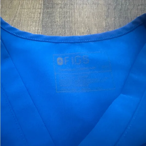 Figs Royal Blue Catarina One-Pocket Scrub Top Size 3XL - Image 2