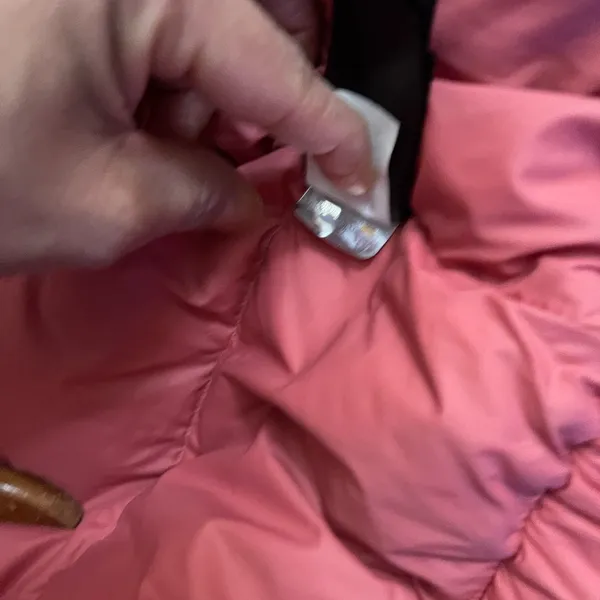 The North Face Pink Puffer Jacket 550 - Image 7