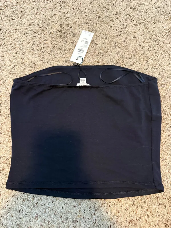 Garage navy tube top - Image 2