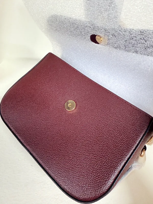 Coach C6796 Gemma Crossbody In Colorblock Strwbrry Hze/Crnbrry - Image 5
