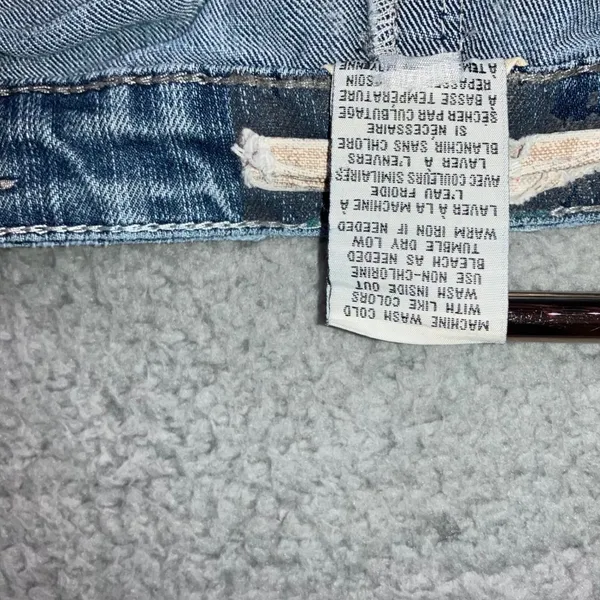 Hydraulic Y2K Bootcut Jeans 8 30x31 Low Rise Fleur De Lis Embellished McBling - Image 11