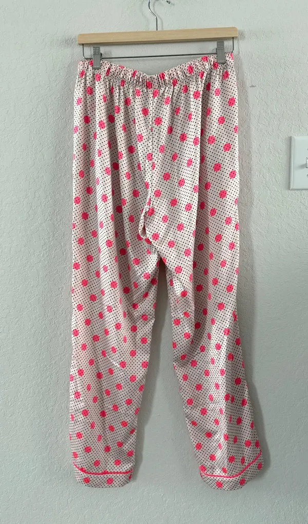 Victoria's Secret Satin Polka Dot Pajama Lounge Set - Image 10