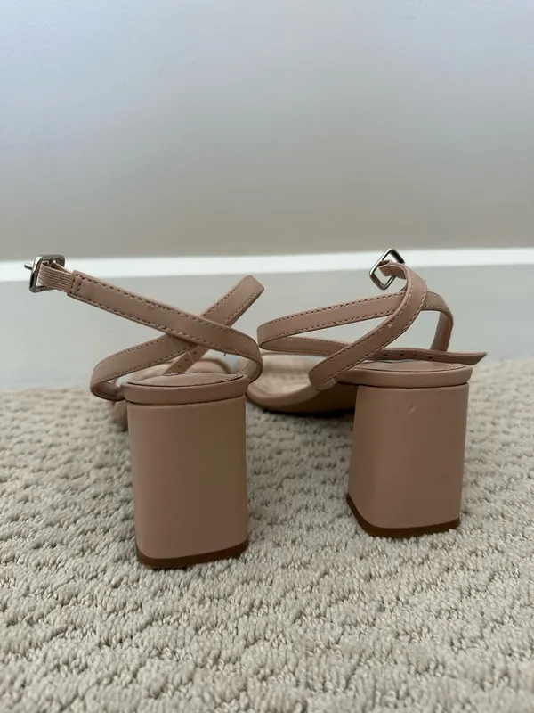 Steve Madden Nude Luxe Strappy Heels - Image 5