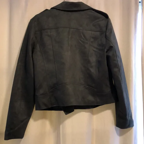 NWT Steve Madden BB Dakota Faux Suede Moto Jacket, XL - Image 3