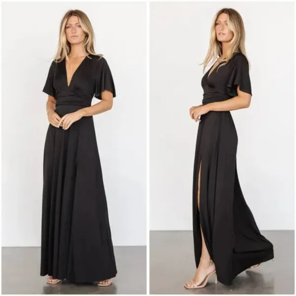 Baltic Born Emberly Maxi Dress in Black Size L NWT - Image 2