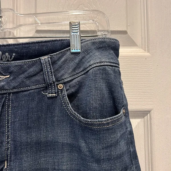 VTG Wrangler Women's Jeans Size 13/14 Blue Denim 34X33 Bootcut Cotton Blend‎ - Image 6