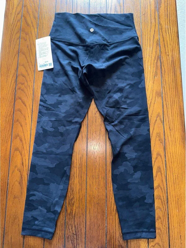Lululemon Align High Rise 25” Heritage Camo Black H3DC Size 8 NWT - Image 2