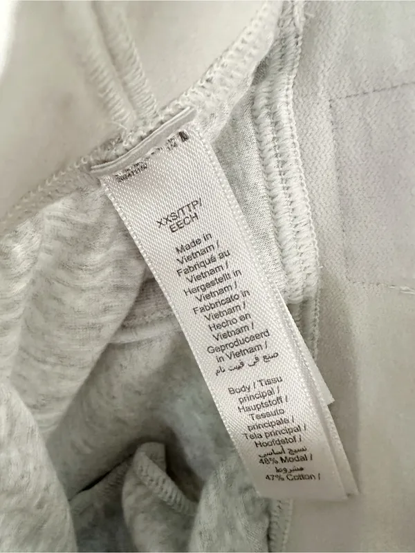 Skims Boyfriend Stretch-Modal & Cotton-Blend Jersey Track Pants Light Heather - Image 7
