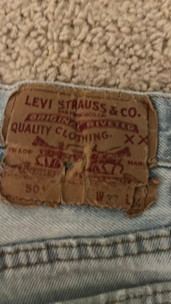 Levi’s 501 Vintage Jeans - Image 3