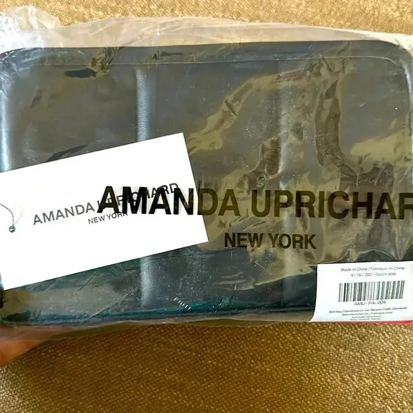 Amanda Uprichard NWT Black Quilted Belt Bag Crossbody Waist Bag - Image 3