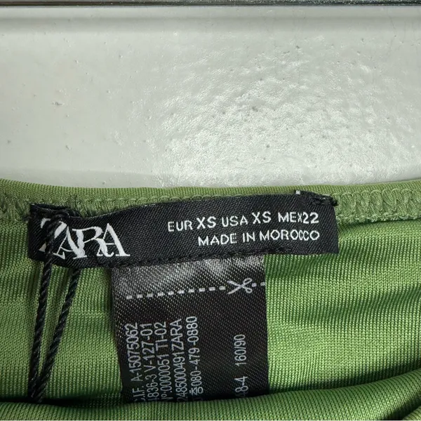 NWT Zara Green Bikini Bottom Year 2025 Size‎ X-Small - Image 6