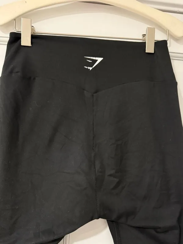 Gymshark Black Athletic High-Waist Dry Women’s Performance Leggings Size M - Image 4