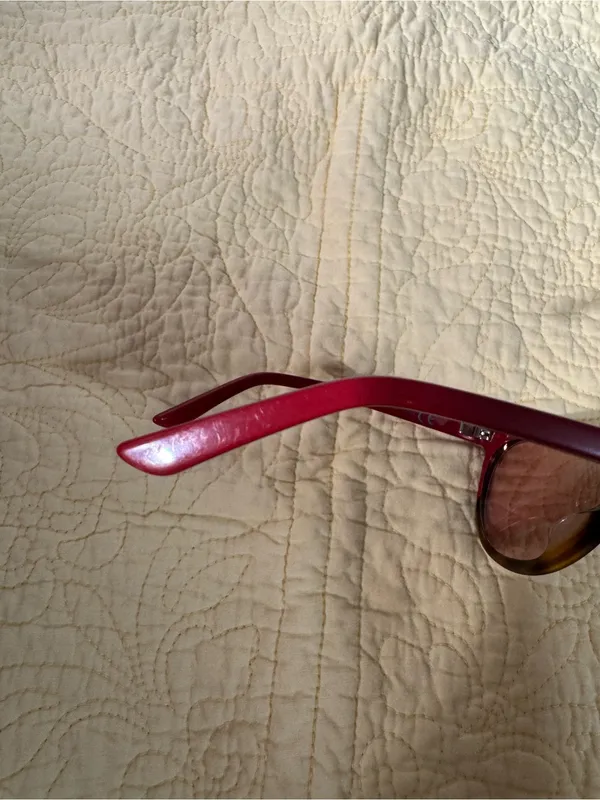 Maui Jim Sunshine Two-Tone Cat Eye Sunglasses in Burgundy Red and Brown - Image 11
