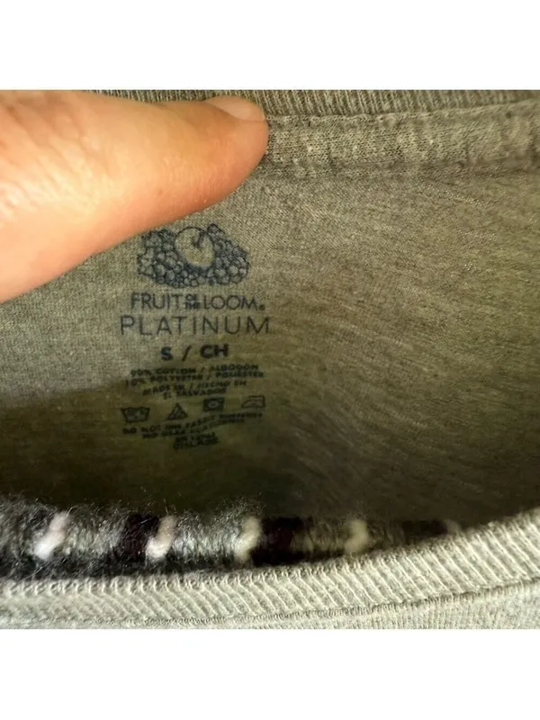 Fruit of the Loom Epilepsy & Pancreatic Cancer Support Gray Tee - Image 4