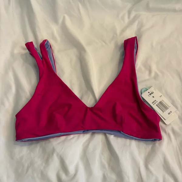 NWT L*Space One Wave Reversible Bikini Top - Image 4