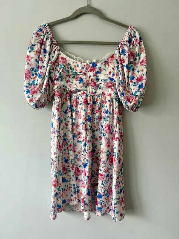For Love & Lemons Mini Dress Floral - Image 2