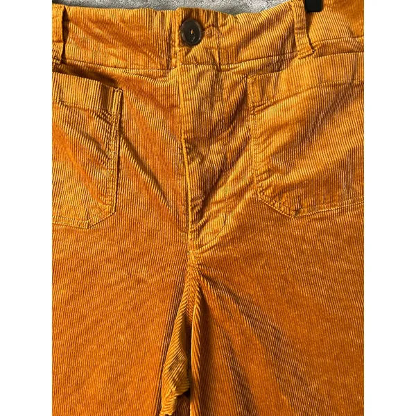 Maeve Anthropologie The Colette Corduroy High Rise Wide Leg Pants Size 32 - Image 2