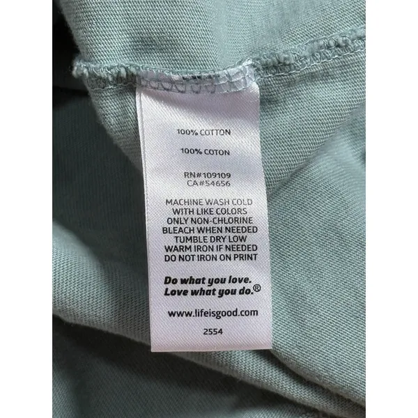 EUC Women Life is Good crusher tee call me old fashioned short sleeve blue sz XL - Image 8