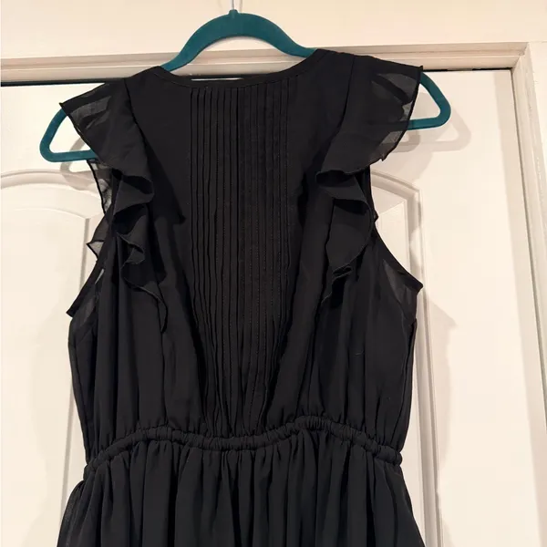 Abercrombie & Fitch Classic Black midi Dress medium‎ NWT - Image 8