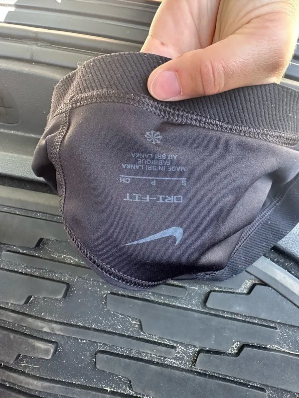 Black Nike Sports Dri-Fit Bra - Image 3