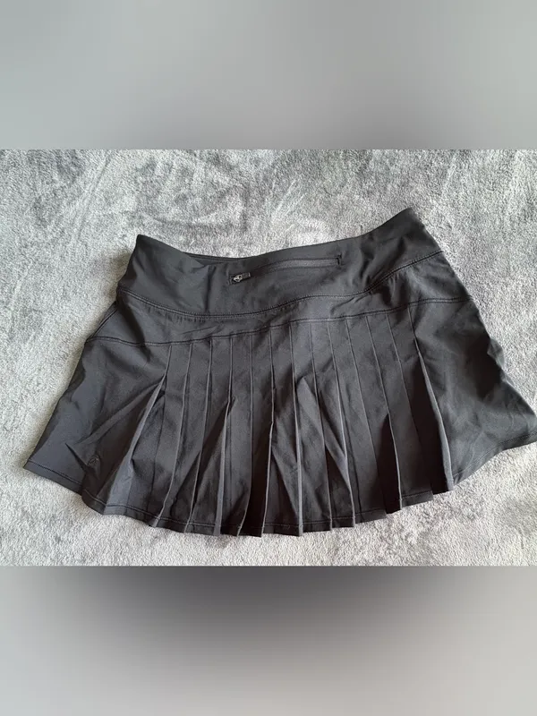 CRZ YOGA Black Asymmetrical Sports Skirt NWT S - Image 3