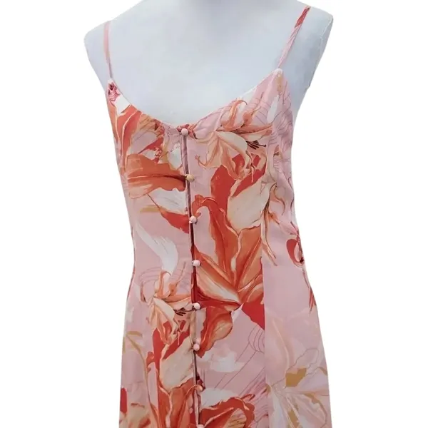 Abel The Label Anthropologie Miami Designed Flower Bomb Dress, NWT SMALL - Image 4