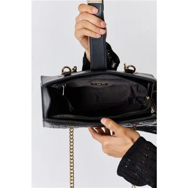 David Jones Quilted‎ PU Leather Handbag - Image 10