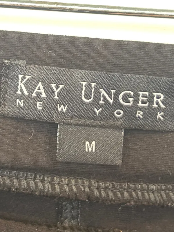 Kay Unger black leggings size medium - Image 5